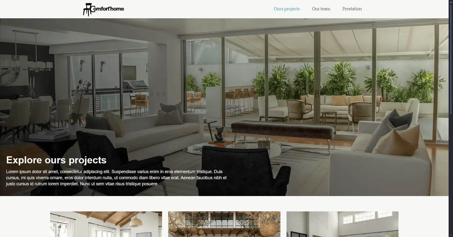 Hero Project  interior design
