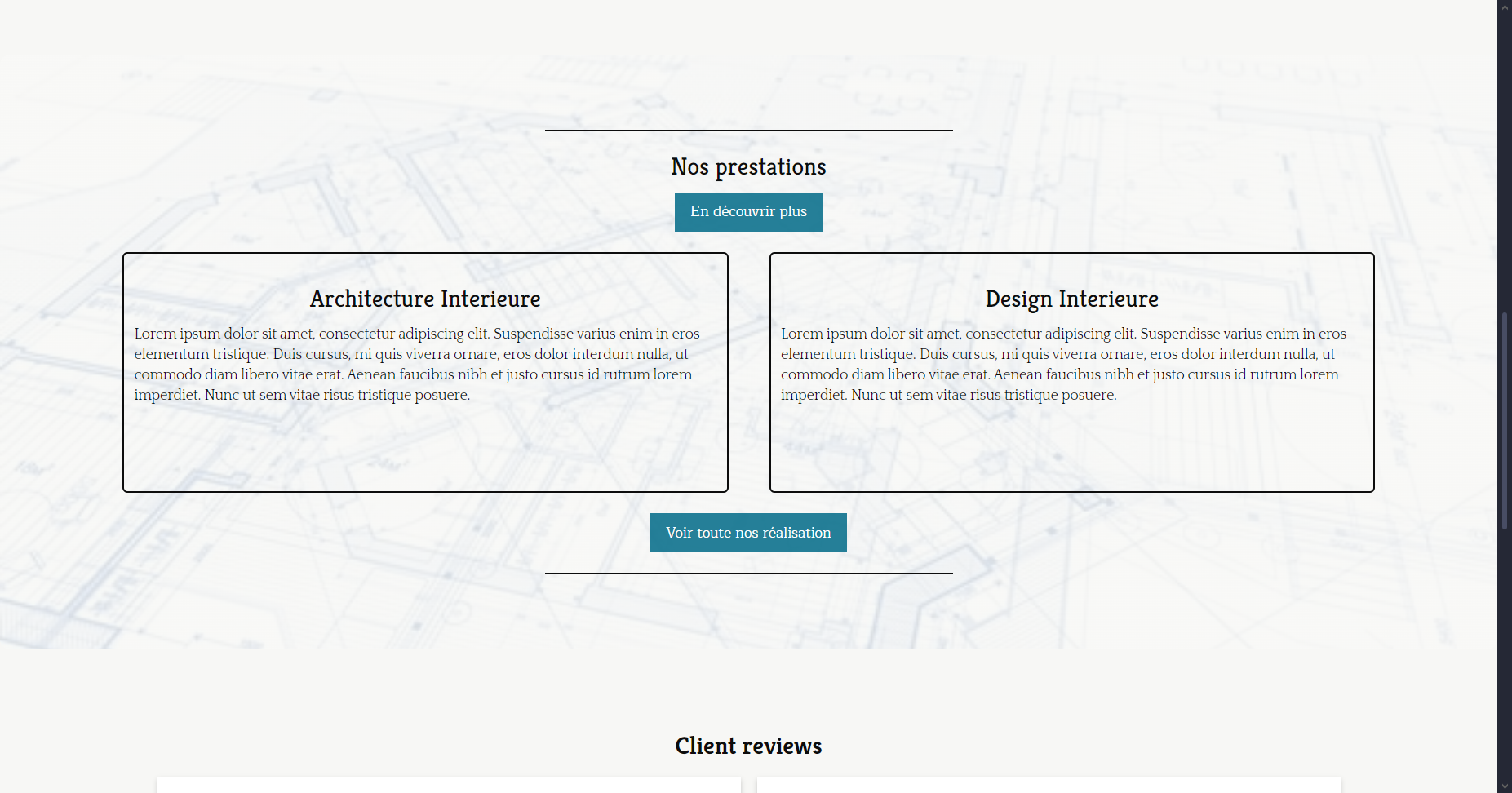 Prestation page