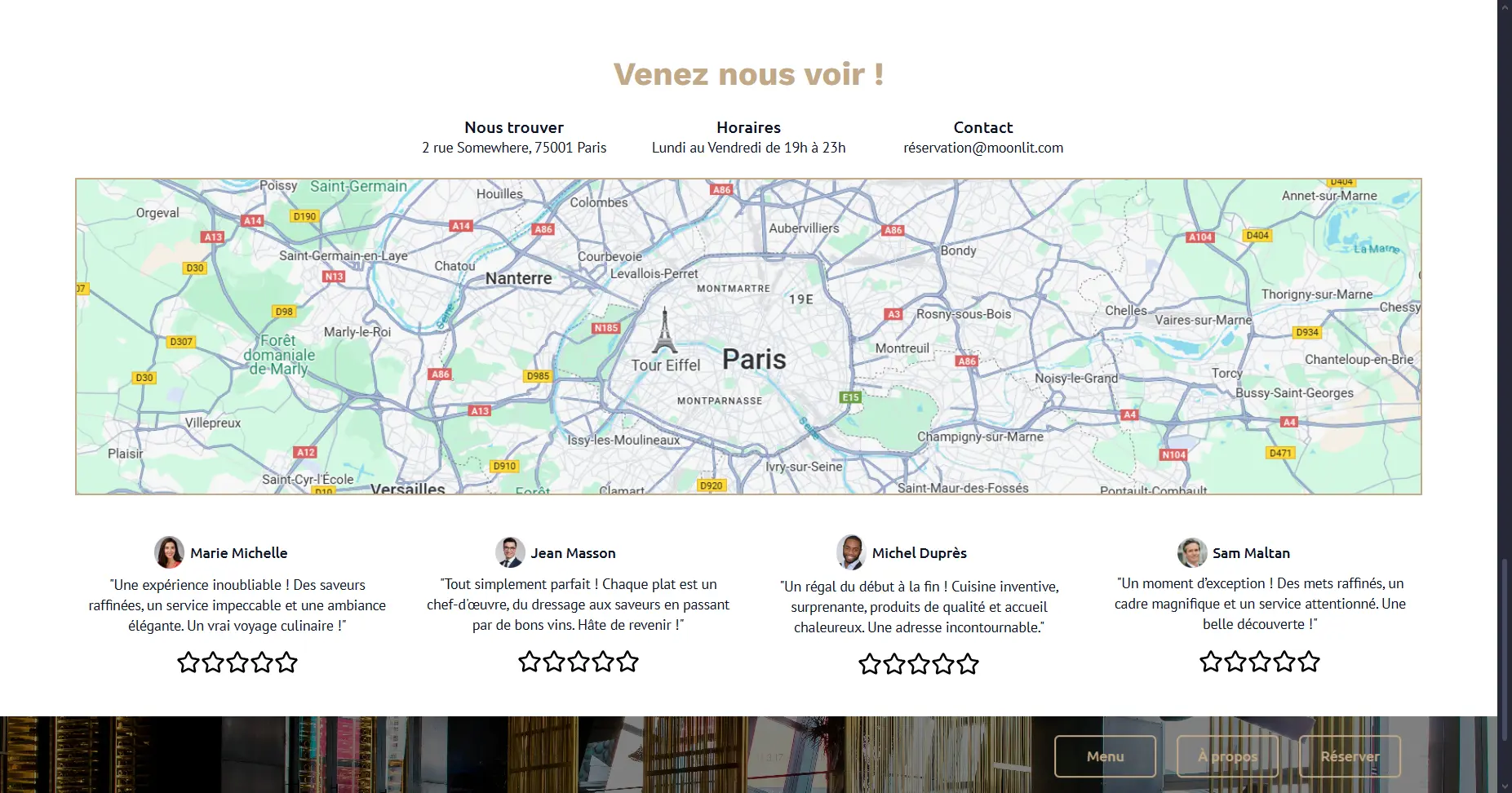 Location Restaurant